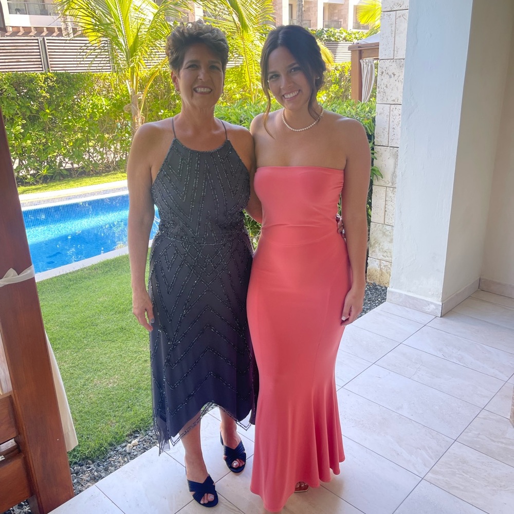 Worn once and dry cleaned!